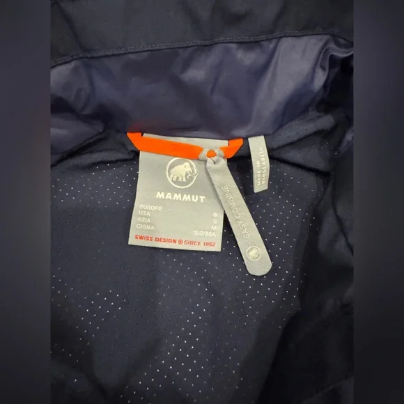 Mammut gortex, Navy Women's Jacket - Picture 12 of 12